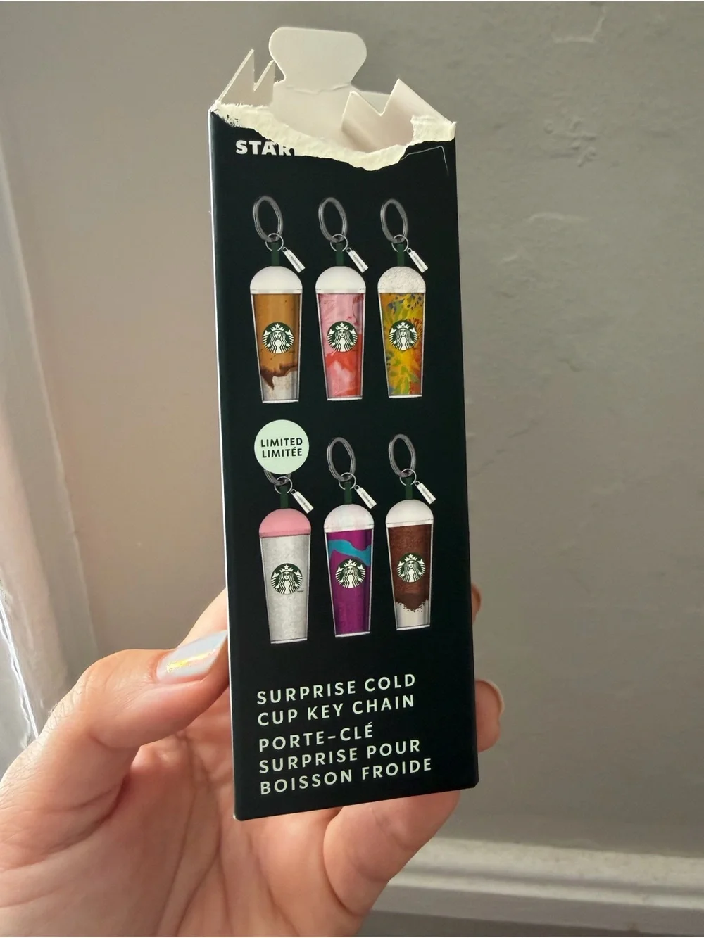 Starbucks 2025 Mystery Cold Keychain ☕️